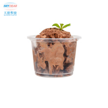 Plastic disposable cups ice cream cups 900 ml